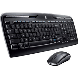 Logitech MK330 Black Ασύρματο Σετ Πληκτρολόγιο & Ποντίκι