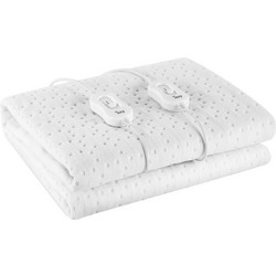 Izzy IZ-9009 Sleepy Ηλεκτρικό Διπλό Υπόστρωμα Πλενόμενο Λευκό 60W 160x140cm
