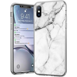 Wozinsky Marble TPU case cover for Xiaomi Redmi 10X 4G / Xiaomi Redmi Note 9 white