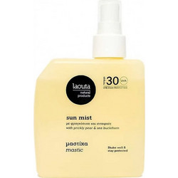 Laouta Mastic Sun Αντηλιακό Spray Προσώπου SPF30 200ml