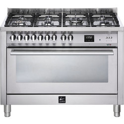 Lofra PG126GVGT/2Ci Κουζίνα Αερίου 150lt με Εστίες Αερίου 120cm