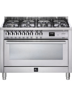 Lofra PG126GVGT/2Ci Κουζίνα Αερίου 150lt με Εστίες Αερίου 120cm