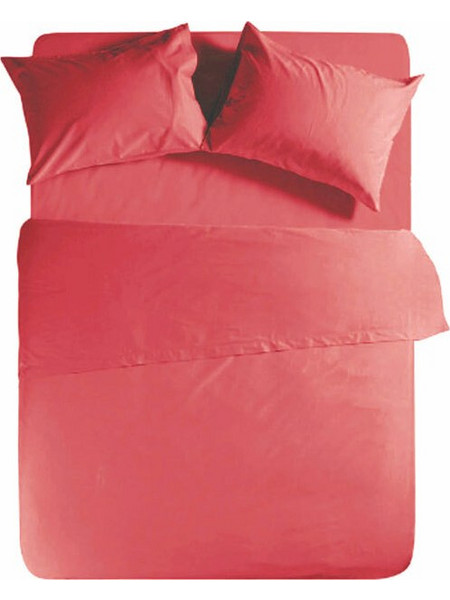 Nef-Nef Σεντόνι Υπέρδιπλο Βαμβακερό 240x270cm Basic 1152 Coral