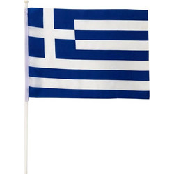 Campus Σημαία Ελληνική με κοντάρι 40x30cm 104-6669