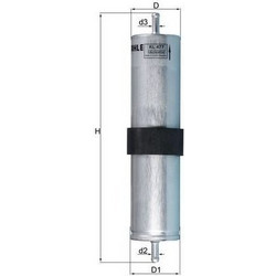 Φίλτρο καυσίμου KNECHT KL477