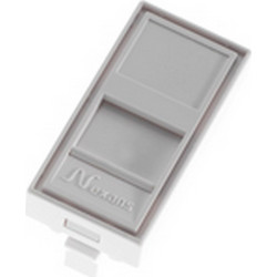 Nexans Essential Eu Style 22.5 X 45 Module 1 Keystone Flat White