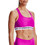 Under Armour Mid Crossback Αθλητικό Μπουστάκι με Μέτρια Στήριξη & Αφαιρούμενη Ενίσχυση Φούξια 1361034-660