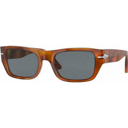 Persol PO3268S 96/56 Ανδρικά Γυαλιά Ηλίου Ορθογώνια Κοκάλινα Ταρταρούγα με Μπλε Polarized Φακό