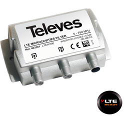 Televes 403301 Φίλτρο LTE 4G (ch.21-60) Microcavity
