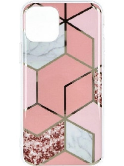 ΘΗΚΗ ΣΙΛΙΚΟΝΗΣ FORCELL MARBLE COSMO ΓΙΑ IPHONE 12 PRO - ΣΧΕΔΙΟ 2