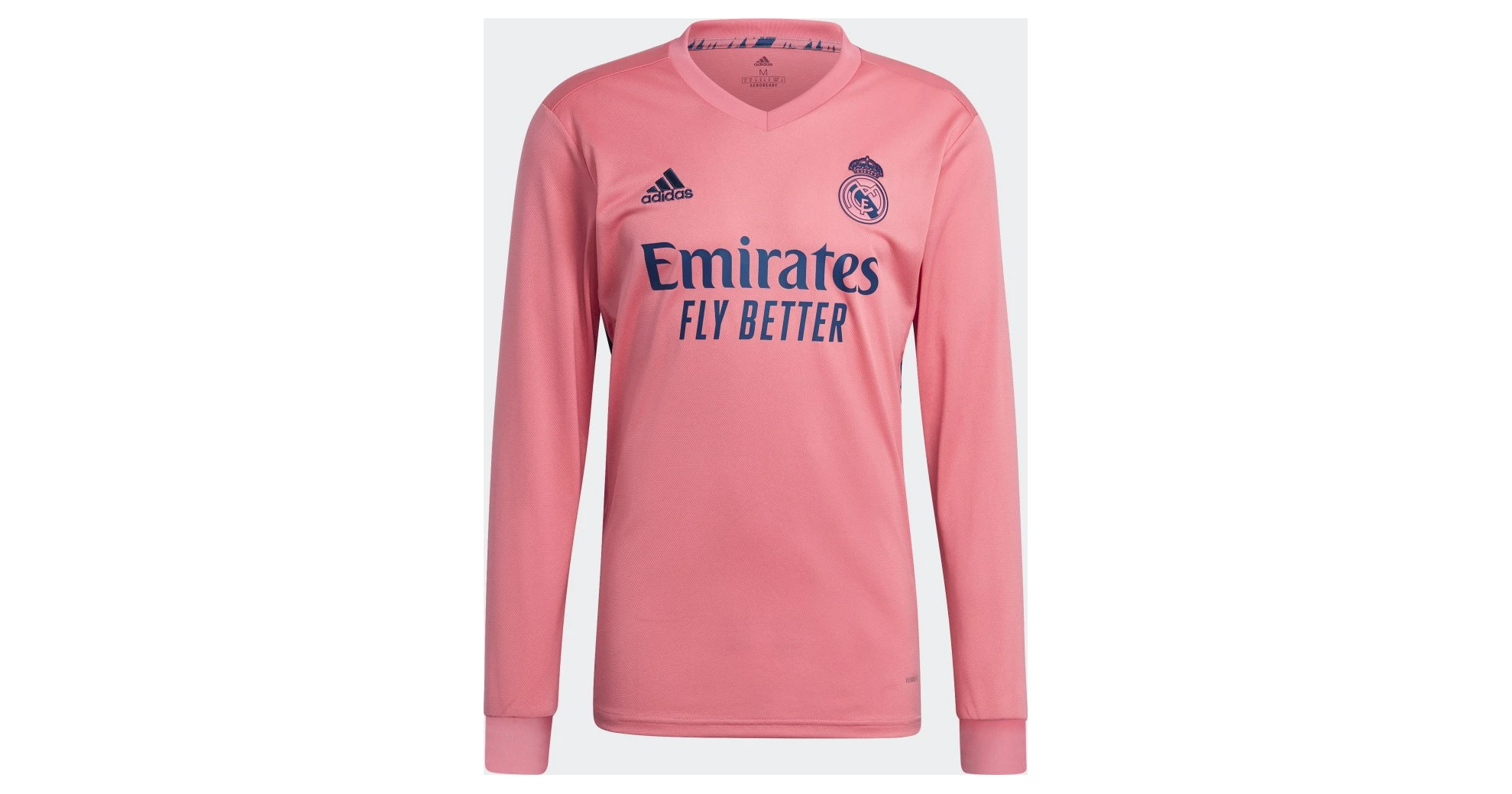 adidas Real Madrid Authentic Third Long Sleeve Jersey, HI1654