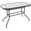 HomeMarkt Adam Οβάλ Τραπέζι Κήπου Μεταλλικό Γκρι 110x60x71cm HM5020.01