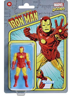 Hasbro Marvel Legends Retro Collection Iron Man Φιγούρα Δράσης για 4+ Ετών 10cm