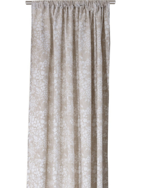 Anna Riska Κουρτίνα με Τρέσα 140x270 Russell 1 Beige