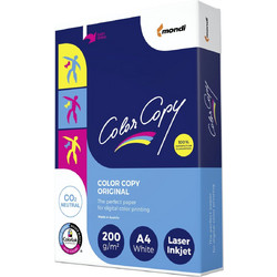 Mondi Color Copy Χαρτί Α4 200gr/m² 250 Φύλλα