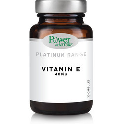 Power Health Platinum Range Vitamin E 400iu 30 Κάψουλες