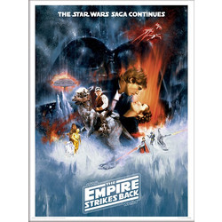 Star Wars The Empire Strikes Back (One Sheet) Wooden Framed 30 x 40cm - FP11221P