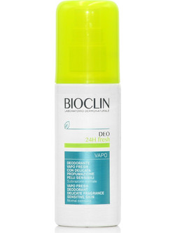 Bioclin Sensitive Skin Αποσμητικό Spray 24h Χωρίς Αλουμίνιο 100ml