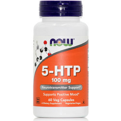 Now Foods 5-HTP 100mg 60 Κάψουλες