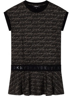 DKNY Παιδικό Φόρεμα Μαύρο D32826-M15