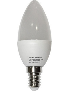 Λάμπα Led Κερί 7W E14 3000K (13-1402700)
