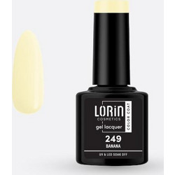 Lorin Gel Lacquer 249 Banana Ημιμόνιμο Βερνίκι Νυχιών 8ml