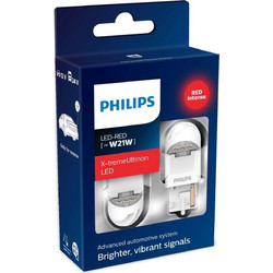 Philips W21 X-treme Ultinon LED 12V 21W 2τμχ