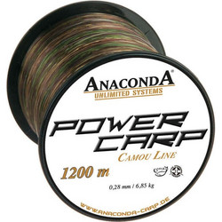 ANACONDA - POWER CARP CAMOU LINE 1200M -0.28MM