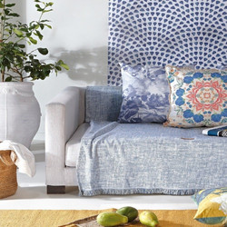 Kentia Ριχτάρι Πολυθρόνας 170x180 Victoria 08 Blue