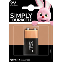 Duracell Simply 9V 1τμχ
