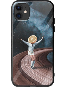 Θήκη Jumping Oranges In My Head iPhone 11 Groove TPU (Tempered Glass και TPU)