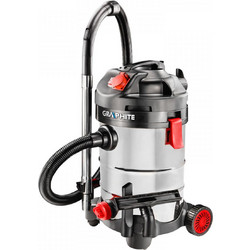 Graphite 59G607 Σκούπα Υγρών / Στερεών 1500W με Κάδο 30lt