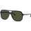 Ray-Ban RB2198 901/31 Ανδρικά Γυαλιά Ηλίου Aviator Κοκάλινα Μαύρα με Πράσινο Polarized Φακό