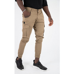Stefan Ανδρικό Παντελόνι Cargo Joggers Κανονική Εφαρμογή Ταμπά 2017-FW22