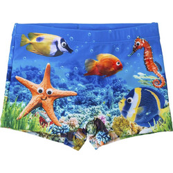 Losan Under The Sea Παιδικό Μαγιό Boxer για Αγόρι Μπλε 115-4007AL