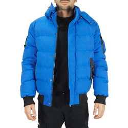 Biston Ανδρικό Μπουφάν Χειμωνιάτικο Puffer Royal Blue 46-201-031