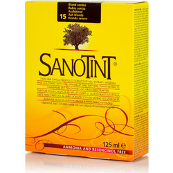 Sanotint Classic 15 Ξανθό Σαντρέ Φυτική Ημιμόνιμη Βαφή Μαλλιών Χωρίς Αμμωνία 125ml