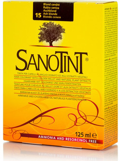 Sanotint Classic 15 Ξανθό Σαντρέ Φυτική Ημιμόνιμη Βαφή Μαλλιών Χωρίς Αμμωνία 125ml