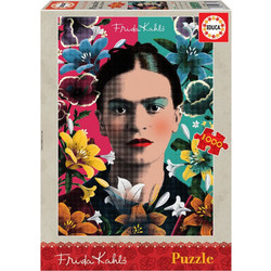 Puzzle Educa Frida Kahlo 1000 Κομμάτια