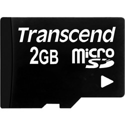 Transcend microSD 2GB + Adapter