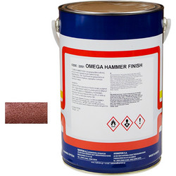 Hydroton Omega Hammer Finish Βερνικόχρωμα Μετάλλου Κόκκινο-808 Σφυρήλατο 4lt