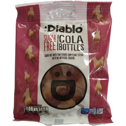 Ζελεδάκια με γεύση Cola, Χωρίς Ζάχαρη, Diablo, 75γρ