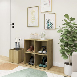 vidaXL Παπουτσοθήκη Ξύλινη Sonoma Μ105xΠ35.5xΥ70cm 808254
