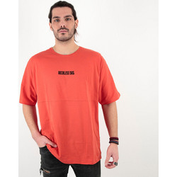 Reckless T-Shirt με τύπωμα Oversized Πορτοκαλί