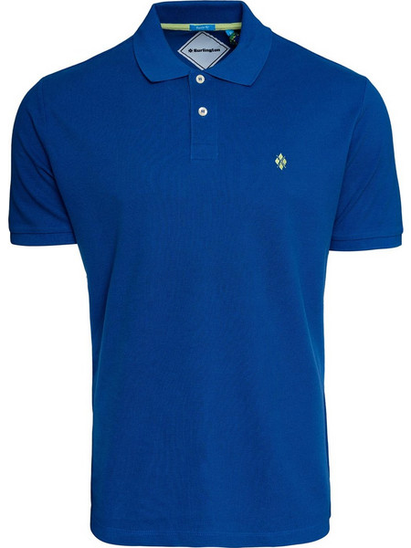 Burlington Polo Μπλούζα της σειράς Logo - 60455 136 6006 Blue