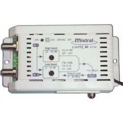 Ενισχυτής γραμμής Mistral L1x112 στα 40 dB