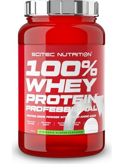 Scitec Nutrition 100% Whey Professional Almond Pistachio Πρωτεΐνη Ορού Γάλακτος Γράμμωσης Χωρίς Γλουτένη 920gr