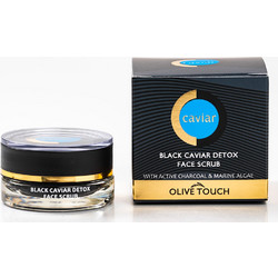 Olive Touch Black Caviar Detox Χημικό Ενυδατικό Scrub Προσώπου 15ml