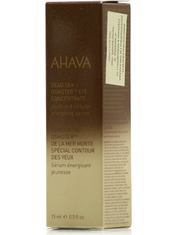 Ahava Dead Sea Osmoter Eye Concentrate Αντιγηραντικό Ενυδατικό Serum Ματιών για Μαύρους Κύκλους & Λάμψη 15ml