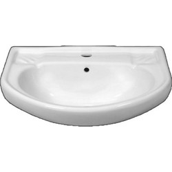 Gloria Consol Κρεμαστός Νιπτήρας Μπάνιου Πορσελάνης 53x41cm Λευκός 29-2007